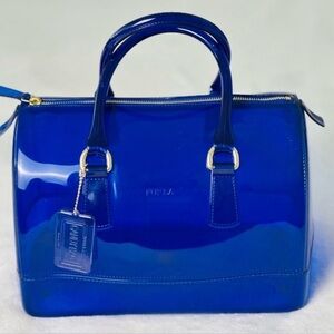 Furla Blue Handbag